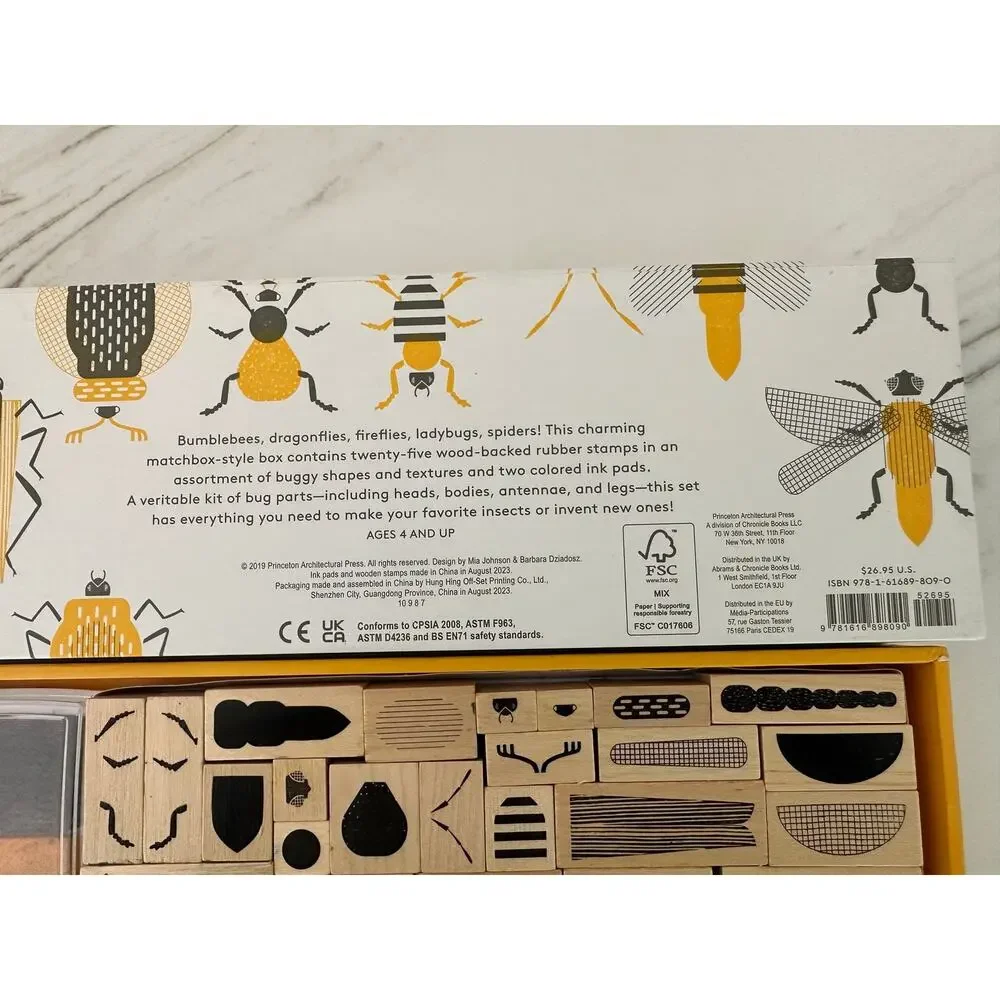 Stamp Bugs fun creative